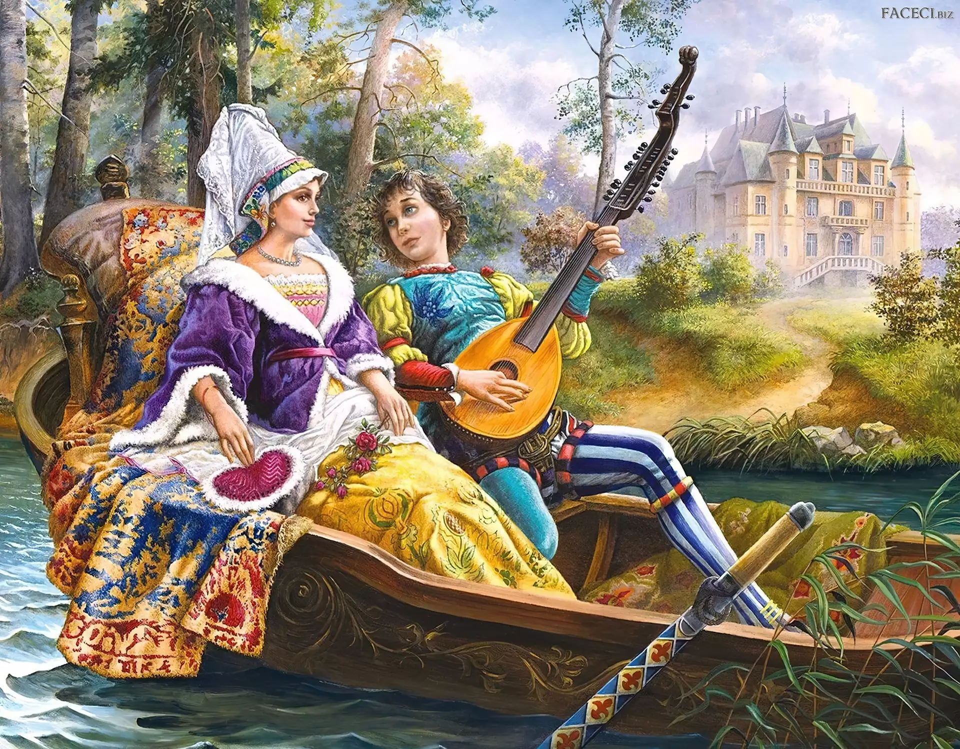 Mężczyzna, Walentynki, Kobieta, Zakochani