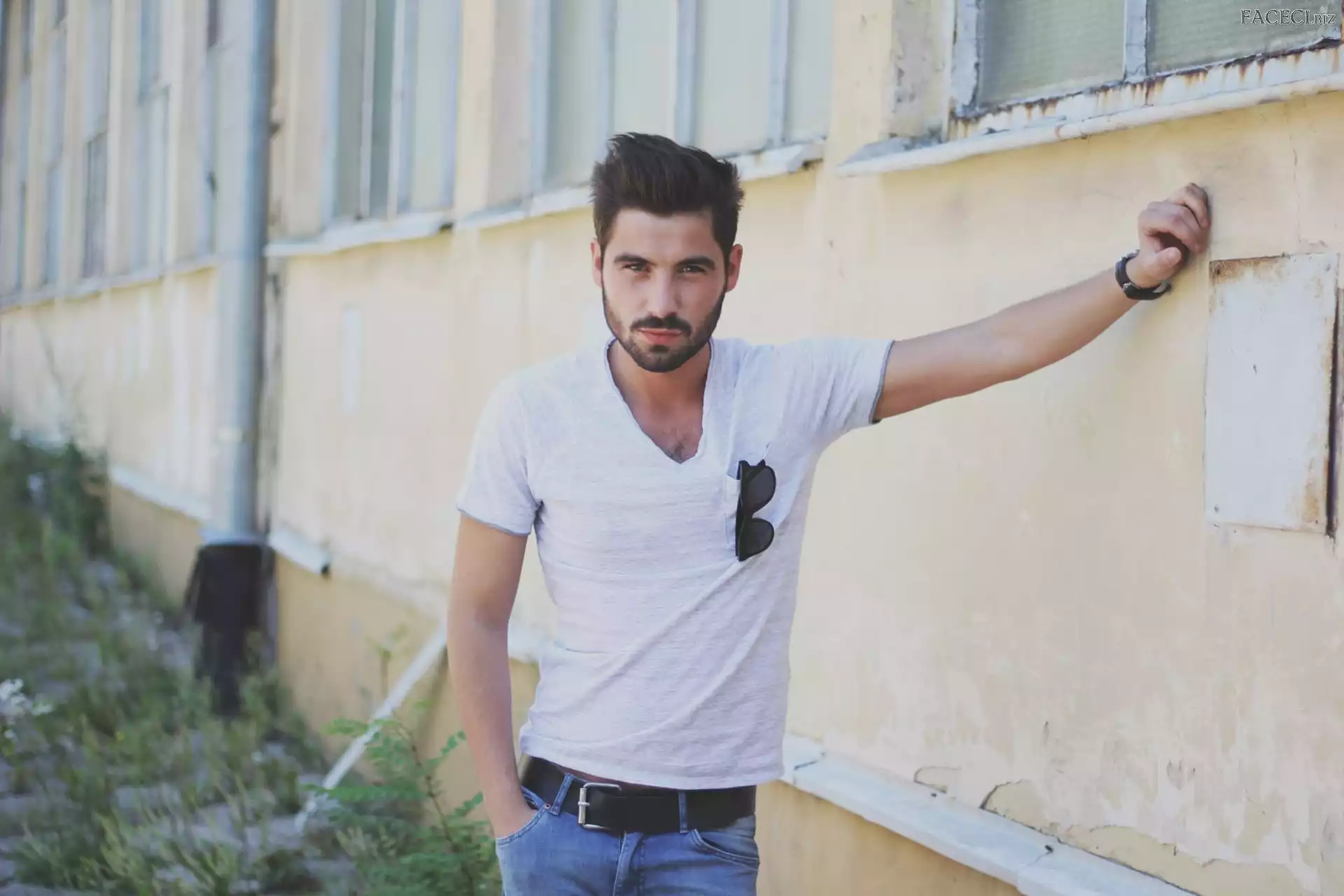 Okulary, Mężczyzna, Brunet